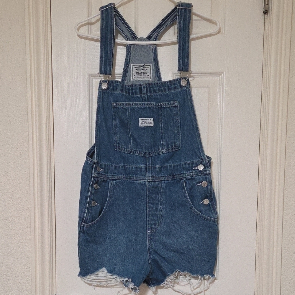 Levi Strauss & Co Blue Denim Overalls